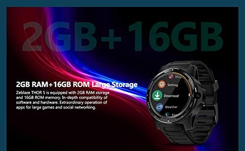 Zeblaze Thor PRO 3G GPS Smart Watch Phone 1.53 inch IPS Android 5.1 1GB  16GB BT4.0 Sport Smartwatch 2.0MP Camera Heart Rate Monitor Sale, Price \u0026  Reviews | Gearbest