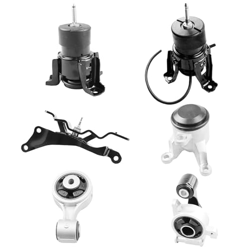6Pcs Engine Motor Mount & Transmission Mount, For Nissan Murano 2009-2014 V6 3.5L, For Quest 2011-2014 V6 3.5L, Replace# A7399 A4354HY A7372 A4371HY A7363 A7381 by pexulys - Used condition - US$80.22