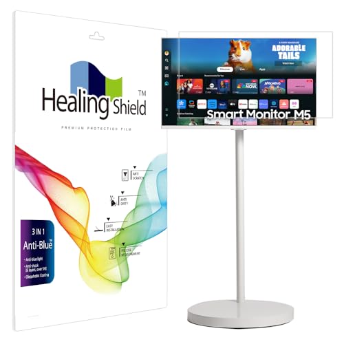 Healingshield �X�L���V�[���t���ی�t�B���� �X�L���V�[���t���ی�t�B���� Screen Protector Film Cover Compatible with Samsung M5 LS32DM503E