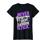 Lacrosse Girl Lax Player Laxlife Lover Sports girls woman T-Shirt