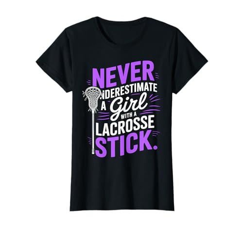 Lacrosse Girl Lax Player Laxlife Lover Sports girls woman T-Shirt