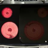 Electric Stove Cover Protector - Can be Used While Cooking - Glass Panel Overlay - Can Withstand over 1400 °F - Kitchen Essential for Cooktop Protection (27.5