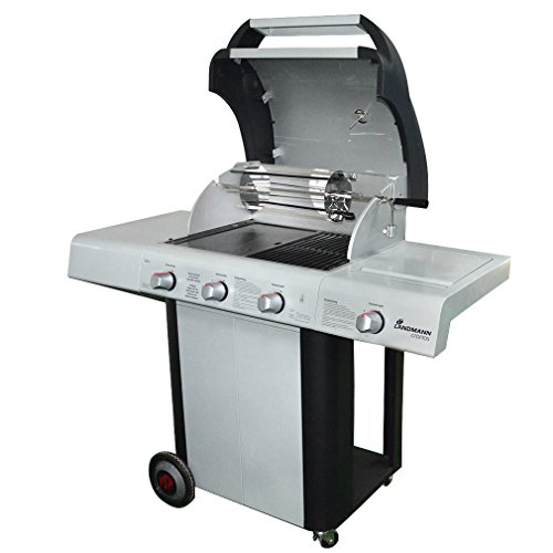 Onlyfire Rotisserie Shish-Kebab Skewer Set Grill Accessory,Rotating Skewer System Fits For Most Rotisserie Grill #TOP5