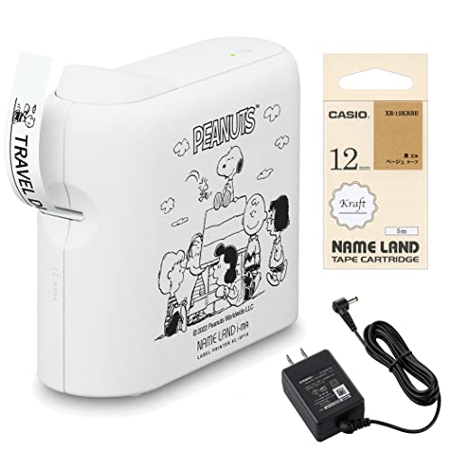 CASIO - CASIO　ネームランド i-ma ピーナッツモデル　KL-SP10-PN Amazon | カシオ ラベルライター ネームランド i-ma ピーナッツ