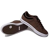 Lonsdale Herren Latimer Turnschuhe Freizeit Sneaker Schnuerschuhe Sport Schuhe Braun 9.5 (43.5)