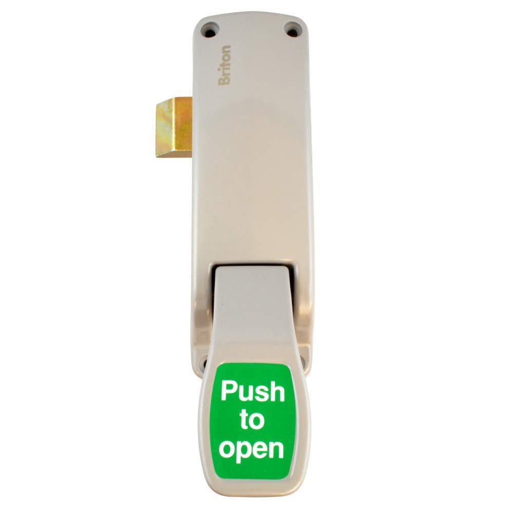 Briton Silver 1438E Push Pad Panic Latch