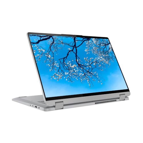 Image of Lenovo Portable Flex Laptop, 14 inch Convertible WUXGA IPS Display, Intel i7-1255U Processor Up to 4.70GHz, 8GB DDR4, 512GB SSD, Super-Fast WiFi 6, HDMI, Windows 11, Pastel Gray(82-Renewed)