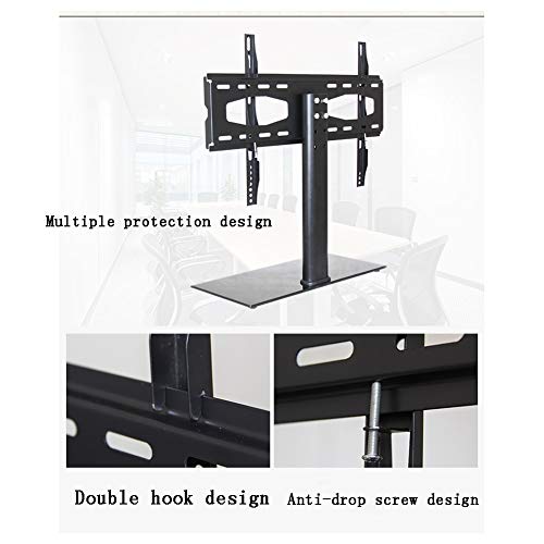 Base de gabinete universal giratoria ajustable para TVs 37-55" miniatura 6