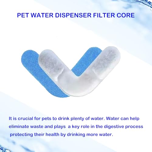 Filtros para fuente de agua para gato Delapan 6 unidades miniatura 5