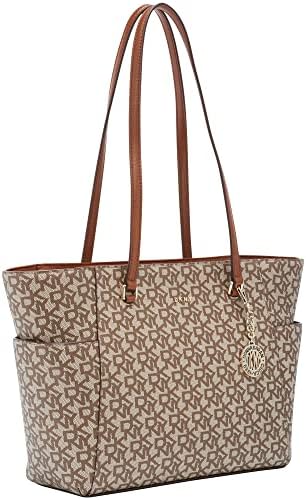 DKNY Casual Bryant Pocket Tote Handbag, Spring Yellow