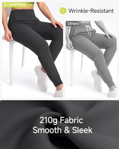Joggers for Women - Track Pants with Pockets High Waisted Sweatpants - image 3