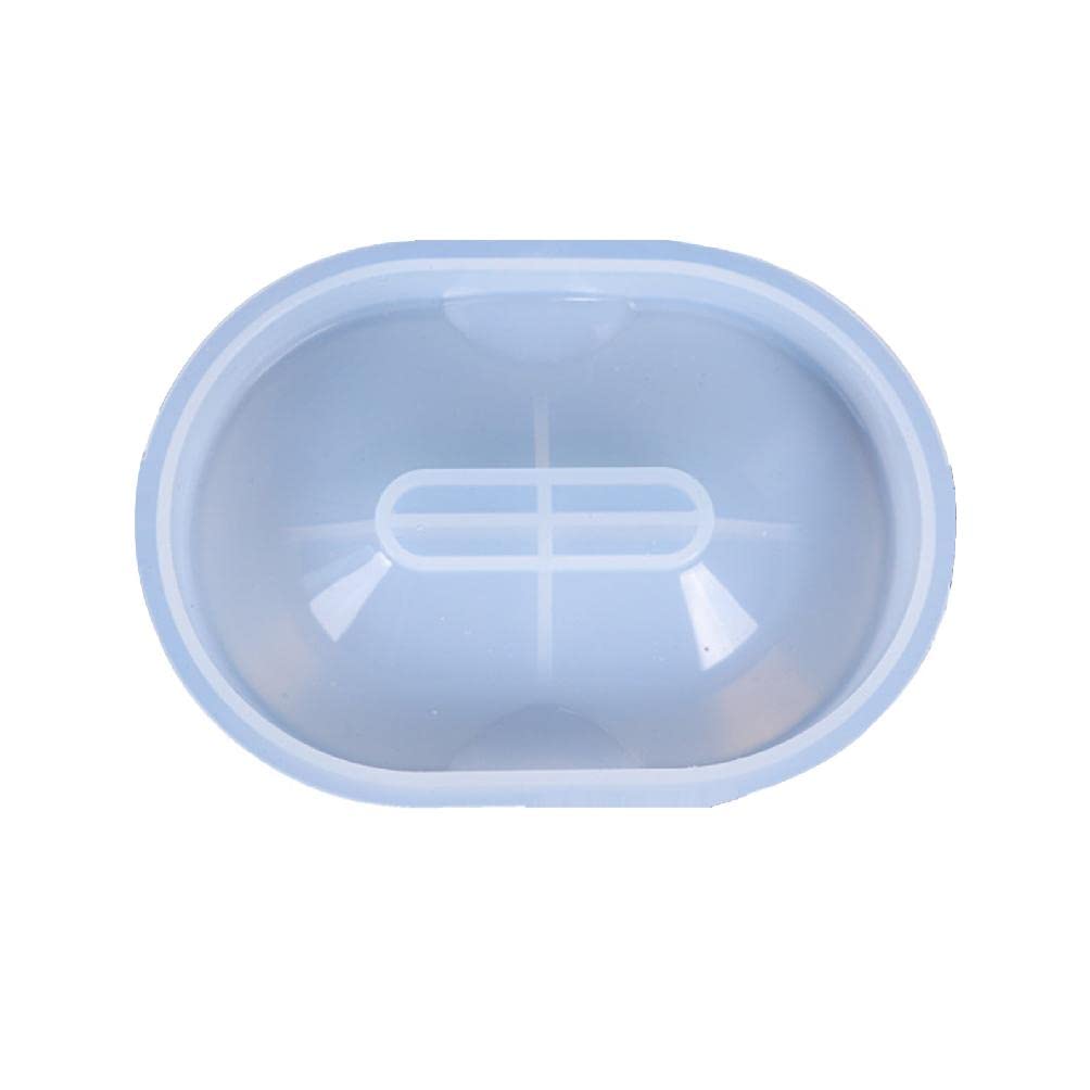 Resin Soap Dish Molds DIY Soap Dish Silicone Moulds Jewelry Tray Molds Soap Container Epoxy Casting Mold for Bathroom