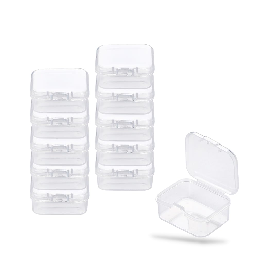 Amazon｜レジプロb 透明プラスチックケース 小物収納