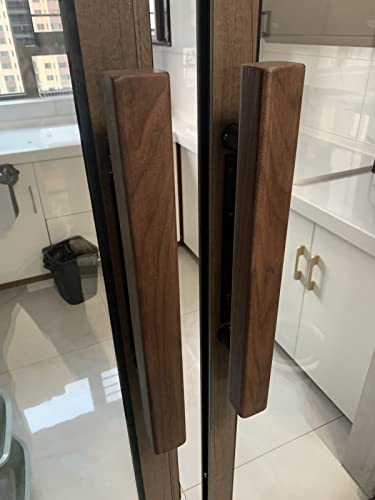 Poignée de porte de douche 60 cm en H fixée dos à dos durable