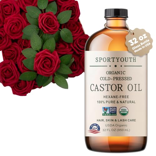 SPORTYOUTH 100 Pcs Artificial Flowers Red Roses Bulk with Stems