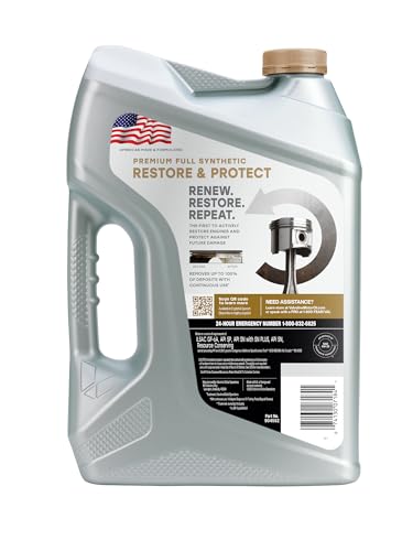 Valvoline Restore & Protect Full Synthetic 5W-20 Motor Oil 5 Quart - Image 3
