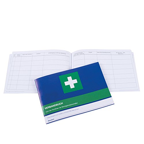 Verbandbuch DIN A 5 gemäß BGI 511-1 40 Blatt