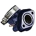 Glixal ATMT1-080-1 157QMJ 152QMI Carburetor Intake Manifold Pipe for GY6 125cc 150cc Engine Scooter Moped ATV Go Kart (Dual Vaccuum Port)