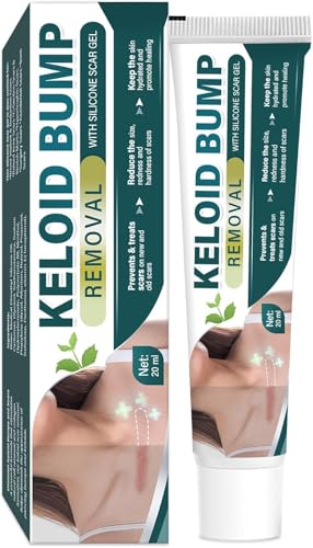 Keloid Bump Removal, Scar Removal for Surgical Marks & Burns, Gentle Effective Keloid Scar Treatment for Face and Body Healing