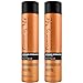 Sunny Isle New & Improved EXTRA DARK JBCO Hydration & Detangling Shampoo & Conditioner 12oz Set