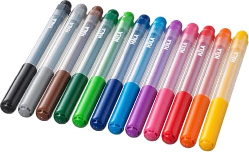 Ikea Felt-tip Pen, Pack of 12, Assorted Colors