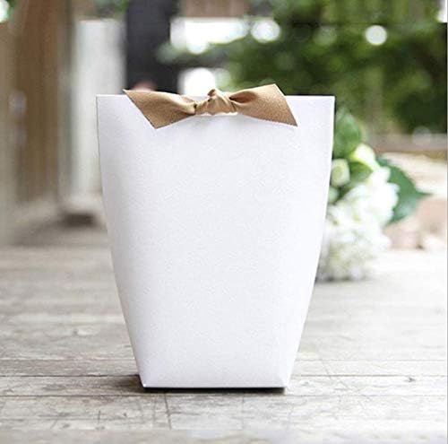 (8pcs White) Gift Wrap Boxes Packing Bags, Minimalist Gift Boxes Valentine's Day, Decorative Presents Box Bundle for Packing Clothes Accessories/Tie image 5