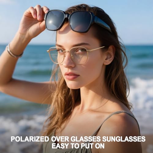 OCCI CHIARI Large Polarized Fit Over Glasses Sunglasses for Women Ligntweight TR90 Sun Glasses for Driving Riding Sports2