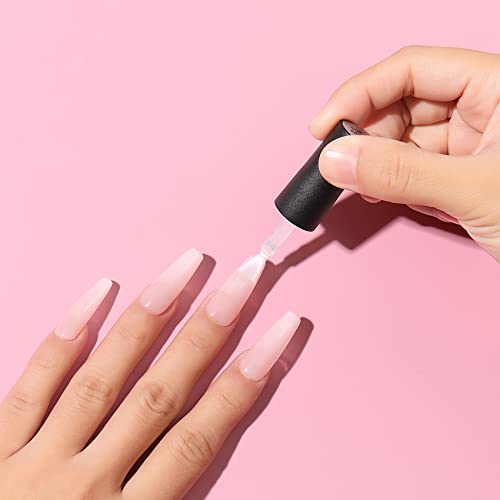 AIMEILI Hema Free Rubber Base Gel Esmaltes em Gel Kit, Esmlates de Unhas Gel Base de Borracha Nail G