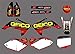 Geico-gráfico Decal Sticker Kits for Honda CRF150R CRF 150 R CRF150RL CRF150RB 2007-2016 2017 2018