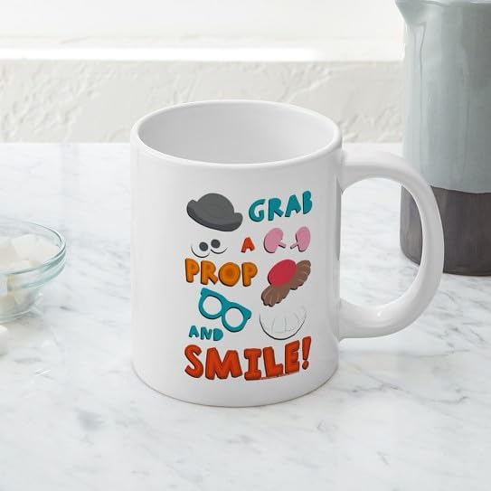 CafePress Mr. Potato Head Grab A Prop 20 Oz Ceramic Mega Mug 20 oz Ceramic Coffee Mega Mug