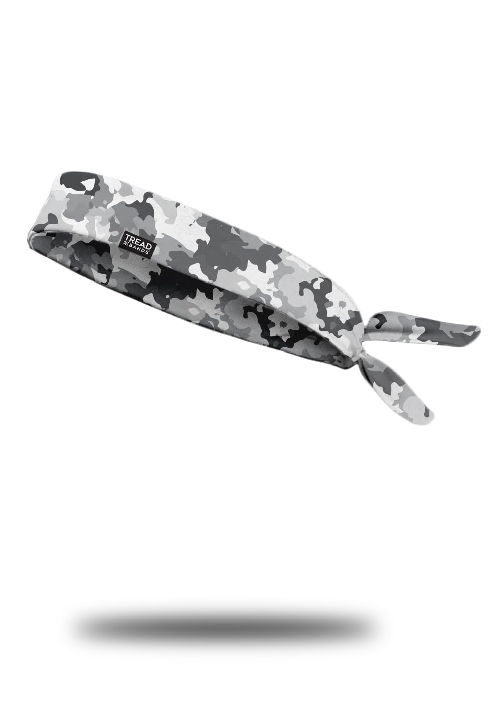 Treadbands Low Profile Tieback Non Slip Headband - Designs (Ash)