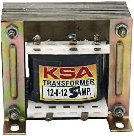 Electronic Spices 12-0-12 12v 5amp Center Tapped Step Down Transformer