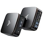 NiPoGi ミニpc Ryzen 4300U 【2026新型・3500Uより速い】 mini pc 最大3.70GHz 4C/4T 16GB+256GB 4TB拡大可能 ミニパソコン Windows11 Pro みにPCフル機能Type-C/DP1.4b/HDMI2.0 4K 3画面出力 USB3.2×6 小型pc 省電力 高速熱放散 静音 LANポート/Wi-Fi/BT4.2 P1小型パソコン