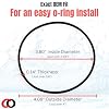 Captain O-Ring - Replacement 151120 / W34-OR O-Ring Compatible with Pentek Water Filter Housing (3 Pack) [Also Called 152030, WFAO150, EV3112-40, etc