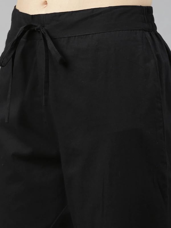 Image of Vaamsi Women's Cotton Regular Palazzo and Dupatta Set
