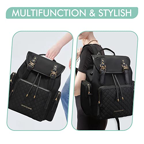 Mvscocean Diaper Bag Backpack,Quilted Diaper Backpack With Usb Charging Port & Stroller Hook,Diaper Bags For Baby Boys Girls (Black) #TOP5