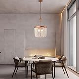 【Lustre en perles de bois】 Dimensions du lustre Farmhouse Gold : 15,7