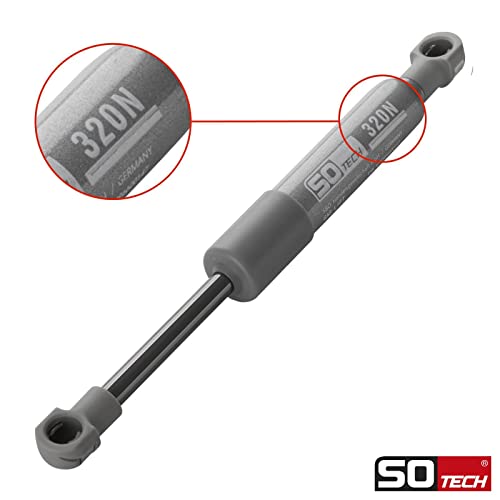 2 Stück Gasdruckdämpfer 320 N Kompressionsfedern Ersatzteil für KESSEBÖHMER Lift-o-Mat von SOTECH