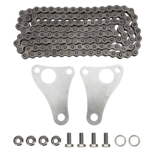 For Coleman B200RSV 2023-2024 RSV Swingarm Extension Upgrade Kit Compatible with 50 & 60 Tooth Stock Sprocket - with 2 Swingarm Extensions 1 Chain 4 Bolts 4 Lock Nuts 2 Spacers