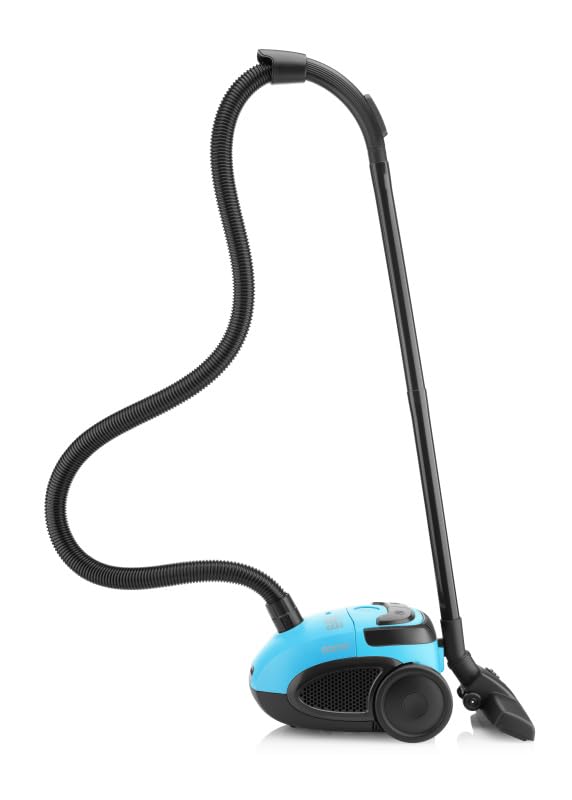 VC068LB odkurzacz z workiem, 800 W, silnik ECO, pojemność 2 l, niebieski