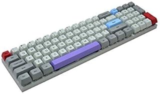 Vibe 79 - メカニカルゲームキーボード - PBT SA 昇華型キーキャップ - Cherry Mx - ゲーマーとタイピスト用 - PC/Mac/Linux [ CNC アルミニウムケーシング ] タクタイル(Cherry Mx クリア)
