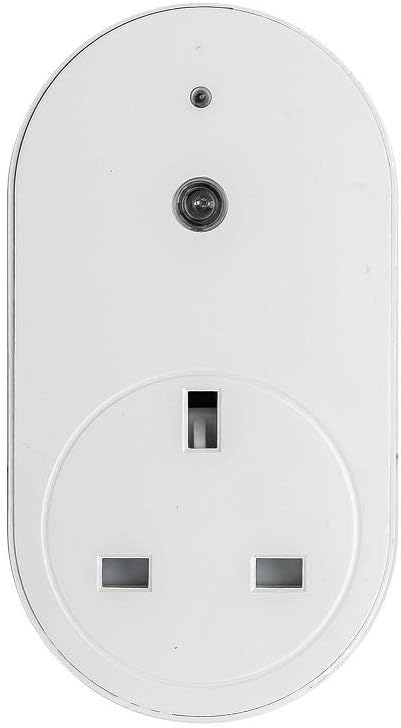 Dusk to Dawn Sensor Timer Switch | Daylight Sensor Switch | White UK Plug | SHT1PK6