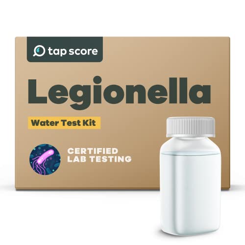 Tap Score Legionella in Water Test Kit | Specialized EPA Certified Drinking Water Labs | #1 Best Home Water Test 2021-24 NYT Wirecutter | 100% Unbiased