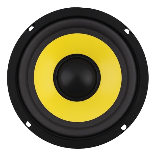DriSentri 5 Inch Bass Loudspeaker Woofer Speaker, Car Speakers Wide Frequency Response Car Audio Stereo Speaker for Car Audio/Home Theaters