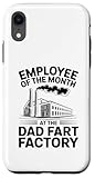 Employé du mois chez The Dad Fart Factory Humour Blagues pour papa, le meilleur farter du monde qui ne fait jamais confiance à un pet et aime l'humour des toilettes et chaque papa qui peut péter et s'éloigner.