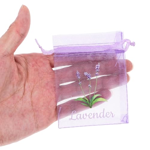 20 bolsas de organza violeta para fragancia de 5g miniatura 3