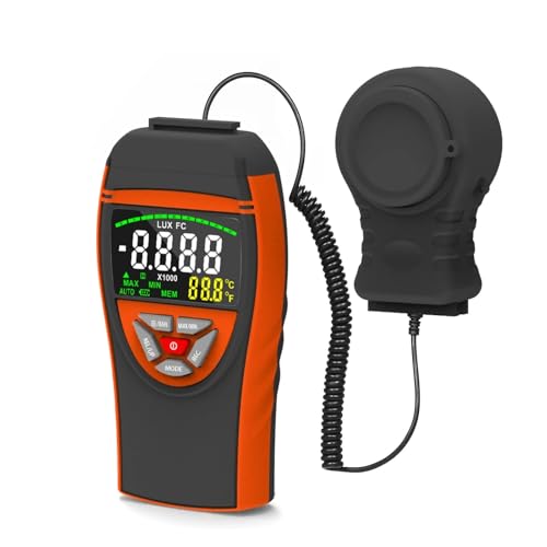 Medidor de iluminancia para fotografía y cultivo en interiores 8801C