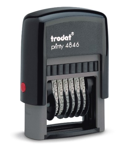 Preisvergleich Produktbild Trodat Printy selbstfärbende Stempel Nummerierungsstempel