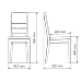 Marca Amazon - Alkove - Hayes - Set de 2 sillas de...