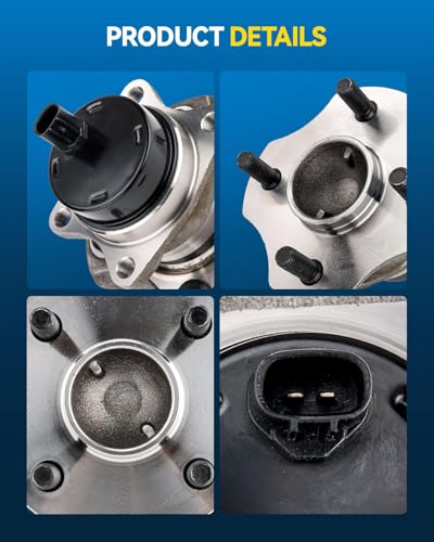 Image of PHILTOP 512209 1x Rear Wheel Bearing Hub Assembly for Scion xB, xA